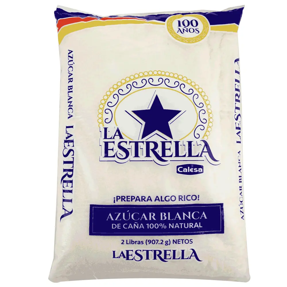 LA ESTRELLA AZUCAR REFINADA 2 LB