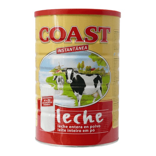 COAST LECHE ENTERA EN POLVO 1600 GR