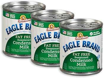EAGLE LECHE CONDENSADA FAT FREE 14 OZ