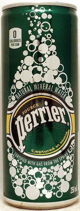 PERRIER SLIN CANS NATURAL LATA 250 ML