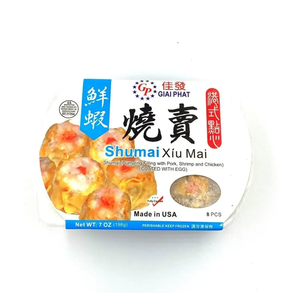 SHUMAI XIU MAI PORK SHRIMP CHICKEN DLUMPING 7OZ
