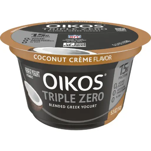 [046032] DANNON OIKOS TRIPLE ZERO COCONUT 5 3 OZ