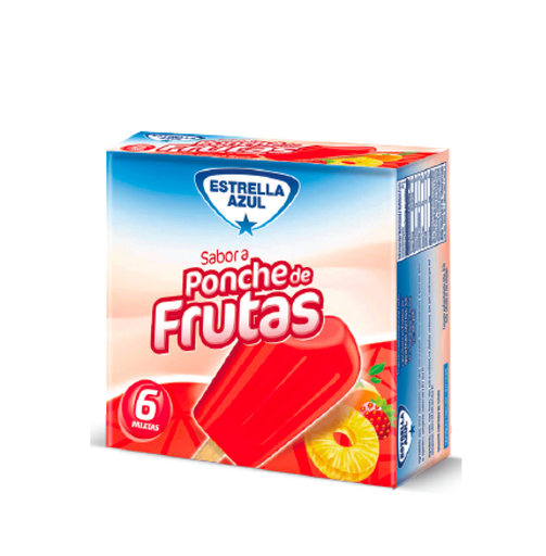 [042026] ESTRELLA AZUL PALETA PONCHE FRUT 1UN 88 G