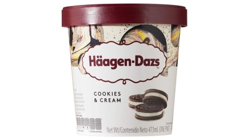 [041029] HAAGEN DAZS COOKIES DE CREAM 16 OZ
