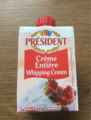 [290112] PRESIDENT CREMA DE LECHE UHT 200 ML