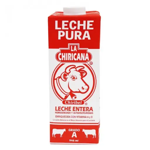 [290003] LA CHIRICANA LECHE ENTERA 946 ml