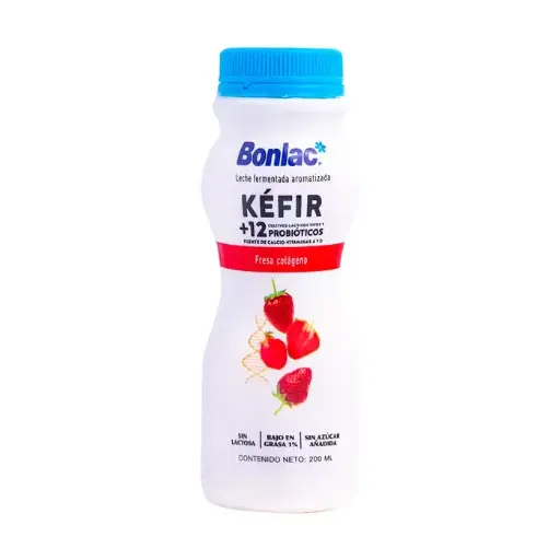 [047184] BONLAC KEFIR 12 PROB FRESA COLAG 800ML 