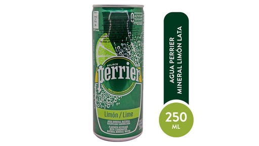 [115019] PERRIER SLIM CANS LIMA LATA 250 ML