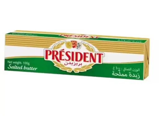 [016076] PRESIDENT MANTEQUILLA SAL BARRA 100 G