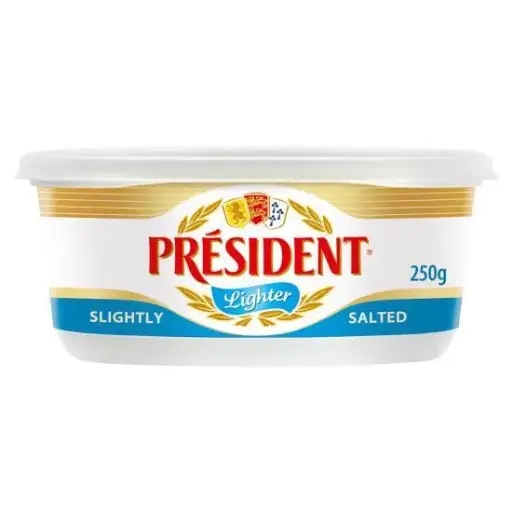[016071] PRESIDENT LIGHT BUTTER SALTED 8 OZ