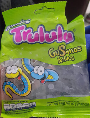 [035246] GOMITAS TRULULU FGUSANOS 80G