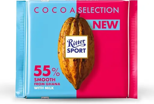 [007120] RITTER SPORT COCOA SELECT SMOOTH 55% 100G