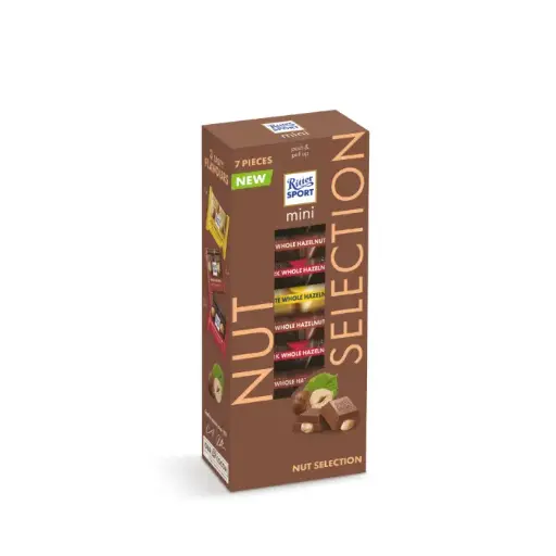 RITTER SPORT MINI NUT SELECTION TOWER 116 GR